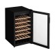 Винный шкаф KUPPERSBERG/ Винный шкаф KUPPERSBERG, отдельностоящий, High-Tech, объем 128 л, вместимость 40 бутылок, диапазон температуры 5-20 градусов, механическое открытие двери, 6 полок из бука, LCD дисплей, уровень шума 38 дБ, цвет черный