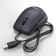 Аксессуары Philips  Проводная Мышь SPK7327, 5 кноп., USB 2.0, 1600dpi, бесшумная, Чёрный