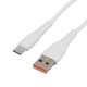 Кабель/ Кабель GoPower GP07T USB (m)-Type-C (m) 1.0м 2.4A силикон белый (1/200/800)