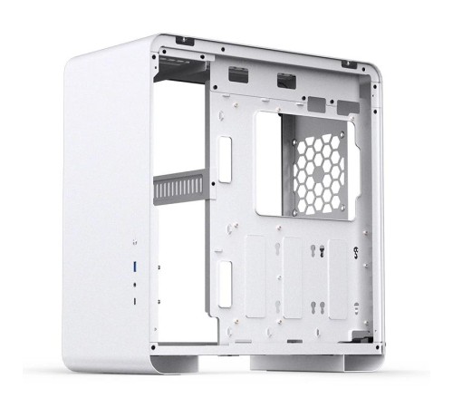 Корпус без блока питания/ Case JONSBO U4 PRO MESH, Midi-Tower, no fan, 1xUSB-A 3.2 + 1xUSB-C 3.2, ATX, mATX, mITX White