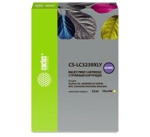 -/ Картридж струйный Cactus CS-LC3239XLY желтый (52мл) для Brother HL-J6000DW/J6100DW