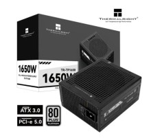 Блок питания 1650W/ Power Supply Thermalright, 1650W 80+ Platinum (ATX, 3.0, PCIe 5.0, Full modular, 1x24(20+4)pin 600mm, 3xCPU 8(4+4)pin, 4xPCIe*2 8(6+2)pin, 2x12VHPWR PCIe 5.0 12+4pin 600mm, 6xSATA, 5xMOLEX4pin, Active, 120x120mm, 170x150x86mm, OPP, OVP