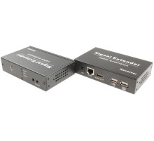 Приёмник/ OSNOVO Комплект для передачи HDMI, USB(клавиатура и мышь), ИК управления и питания по кабелю витой пары (HDBaseT). Расстояние передачи до 40м (4K2K(30Гц)), до 70м (1080p). Поддержка технологии Power over HDBaseT(PoH). Поддержка HDMI 1.4 и HDCP 1
