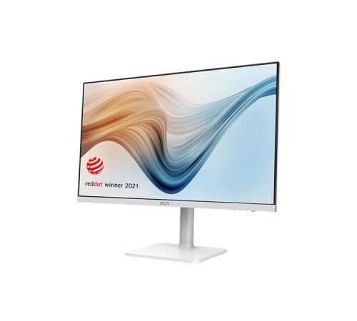 Монитор MSI Modern MD272XPW 27" 16:9 FHD(1920x1080) IPS Flat, 1ms(MPRT),1000:1,100M:1,300nit,178/178,HDMI 1.4b,DP 1.2a,USB-C,2xUSB-A,USB-B,Speaker,Tilt,Swivel,Height,Pivot,100HZ,White(white cable),1y war-ty