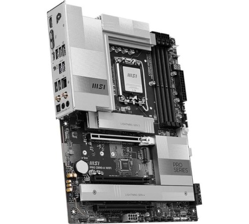 Материнская плата MSI PRO Z890-A WIFI, Z890, LGA1851, 4DDR5, 3PCIEx16,4M.2,4SATA3,2USB 4,1USB3.2 Gen2X2,4USB3.2