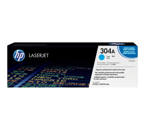 Тонер-картридж/ HP Color LaserJet CC531A Cyan Print Cartridge Тонер-картридж/ HP Color LaserJet CC531A Cyan Print Cartridge
