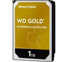 Жесткий диск/ RECERTIFIED HDD WD SATA3 1TB Gold 7200 RPM 128mb 1 year warranty RECERTIFIED