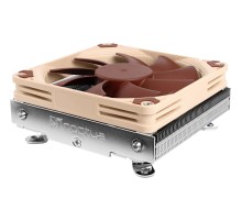 Кулер для процессора/ CPU Cooler Noctua NH-L9i-17xx (59W, 4-pin PWM, 37mm, Al/Cu, 2x6mm, 1x92x92x14mm, 33.84CFM, 23.6dBA, 2500RPM, S: 1851/1700, Beige/Brown)
