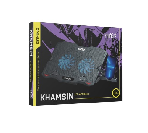HIPER подставка CP-A24/ Laptop cooler stand Hiper Khamsin (CP-a24)