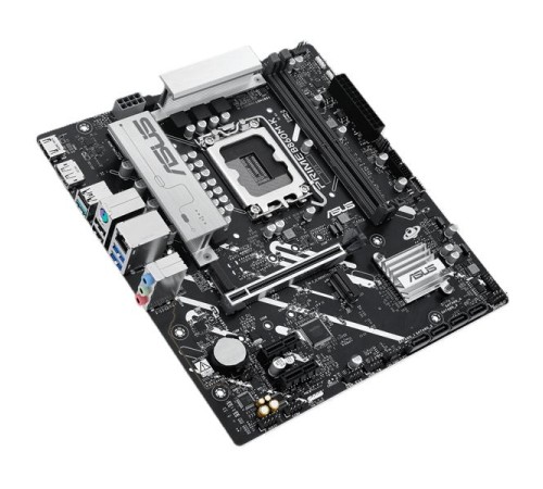 Материнская плата ASUS PRIME B860M-K, LGA1851, B860, 2*DDR5, 4*SATA, 2*M.2, 3*USB 3.2, 3*USB 2.0, 1*PCIx16, 2*PCIx1, DP+HDMI, mATX; 90MB1JT0-M0EAY0