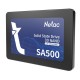 SSD накопитель Netac SSD SA500 240GB 2.5 SATAIII 3D NAND, R/W up to 520/450MB/s, TBW 120TB, 3y wty