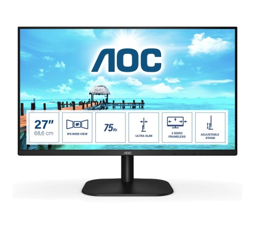 Монитор LCD 27'' 16:9 1920х1080(FHD) IPS, nonGLARE, 250cd/m2, H178°/V178°, 1000:1, 20M:1, 16.7M, 4ms, VGA, HDMI, Tilt, Black (Вскрытая упаковка) Монитор LCD 27'' 16:9 1920х1080(FHD) IPS, nonGLARE, 250cd/m2, H178°/V178°, 1000:1, 20M:1, 16.7M, 4ms, VGA, HDMI, Tilt, Black (Вскрытая упаковка)