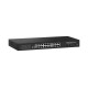 Управляемый L3 PoE коммутатор/ Управляемый L3 PoE коммутатор на 24xGE RJ-45 c PoE + 4х10G SFP+ порта. Порты: 2 x GE (10/100/1000 Base-T) с PoE (до 90W, A+B) + 22 x GE (10/100/1000 Base-T) с поддержкой PoE (IEEE 802.3af/at), 4 x 10G SFP+ Uplink. Консольный