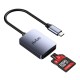 Кардридер  Netac Flash card reader WK12, USB3.0 Type-C to mSD/SD (repl. NT09WK12-30GR)