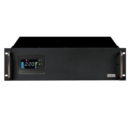 Источник бесперебойного питания Powercom King Pro RM KIN-2200AP LCD 1760Вт 2200ВА черный/ UPS Powercom King Pro RM KIN-2200AP LCD 1760W 2200Va black Источник бесперебойного питания Powercom King Pro RM KIN-2200AP LCD 1760Вт 2200ВА черный/ UPS Powercom King Pro RM KIN-2200AP LCD 1760W 2200Va black