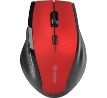 Defender Беспроводная оптическая мышь Accura MM-365 красный,6 кнопок, 800-1600 dpi