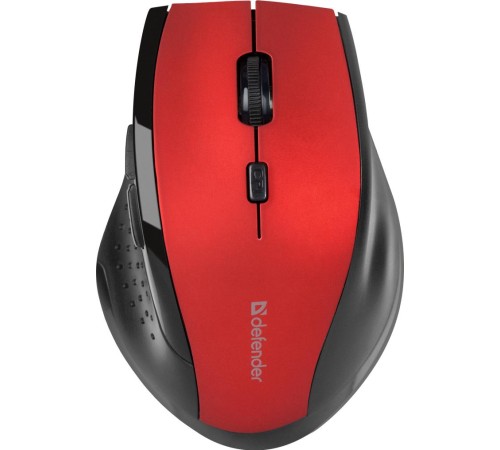 Defender Беспроводная оптическая мышь Accura MM-365 красный,6 кнопок, 800-1600 dpi Defender Беспроводная оптическая мышь Accura MM-365 красный,6 кнопок, 800-1600 dpi