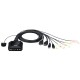 КВМ переключатель ATEN 2-Port USB 4K HDMI Cable KVM Switch