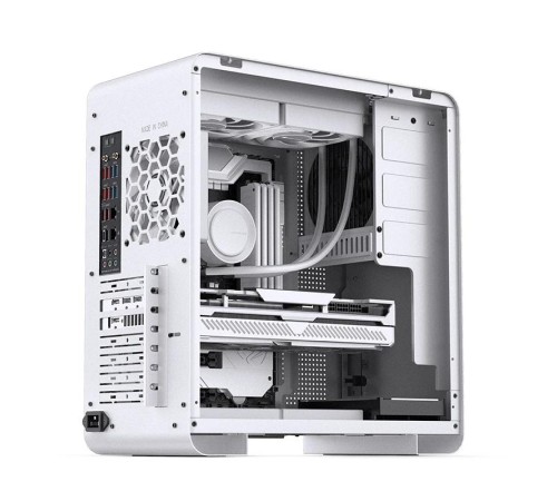 Корпус без блока питания/ Case JONSBO U4 PRO MESH, Midi-Tower, no fan, 1xUSB-A 3.2 + 1xUSB-C 3.2, ATX, mATX, mITX White