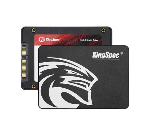 Твердотельный накопитель KingSpec SSD 120GB SATA III 2.5" R500/W500MB/s 3D TLC MTBF 1M 25TBW