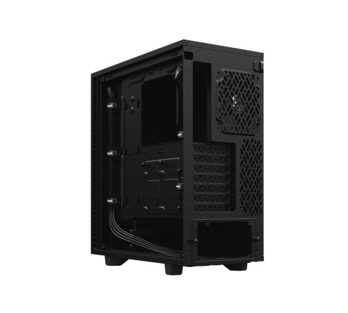 Корпус ПК без блока питания/ Case Fractal Design Define 7 Compact TG Light Tint, Midi-Tower, 1x120mm + 1x140mm, 2xUSB-A 2.0 + 2xUSB-A 3.2 + 1xUSB 3.2 Type-C ATX, mATX, mITX Black