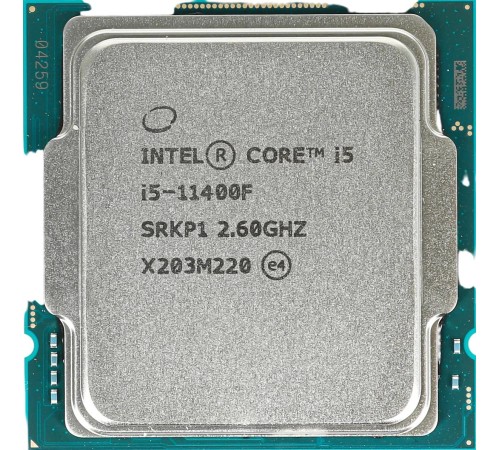 Процессор/ APU LGA1200 Intel Core i5-11400 (Rocket Lake, 6C/12T, 2.6/4.4GHz, 12MB, 65/154W, UHD Graphics 730) OEM