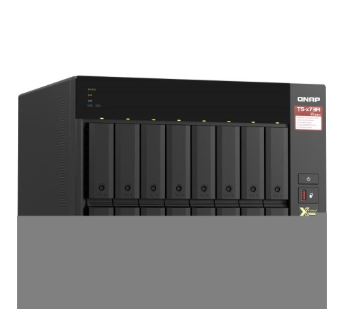 Сетевое хранилище без дисков/ SMB QNAP TS-873A-8G NAS, 8 trays 3,5"/2,5", 2x2,5 GbE BASE-T, 2 x M.2 NVMe 2280 slots, quad-core AMD Ryzen V1500B 2,2 GHz, 8 GB SO-DIMM DDR4 (1 x 8 GB) up to 64GB (2x32 GB) Сетевое хранилище без дисков/ SMB QNAP TS-873A-8G NAS, 8 trays 3,5"/2,5", 2x2,5 GbE BASE-T, 2 x M.2 NVMe 2280 slots, quad-core AMD Ryzen V1500B 2,2 GHz, 8 GB SO-DIMM DDR4 (1 x 8 GB) up to 64GB (2x32 GB)