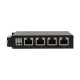 Устройство грозозащиты линий Ethernet + PoE на 4 канала/ Устройство грозозащиты линий Ethernet + PoE на 4 канала (УЗИП). Класс II. Защищает PoE оборудование, подключенное к линиям Ethernet от наведенного напряжения высоких энергий. Скорость передачи данны