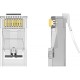 Коннектор Vention RJ45 (8p8c), FTP cat. 5e, под витую пару, экранированный (10шт.)