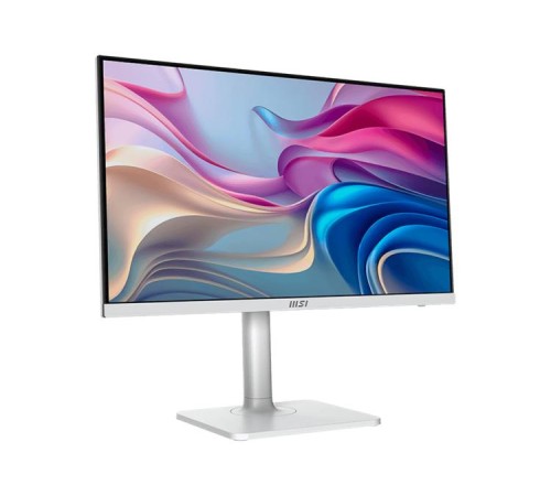 Монитор MSI Modern MD272UPHW 27" 16:9 UHD(3840x2160) IPS Flat,4ms(GTG),HDR 400,1000:1,100M:1,400nit,178/178,2xHDMI,DP,USB Type-C,Speaker,Tilt,Swivel,Height,Pivot,60Hz,White,1y war-ty