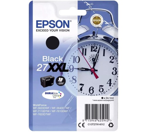 Картридж/ Epson I/C Black XXL WF7110/7610 new Картридж/ Epson I/C Black XXL WF7110/7610 new