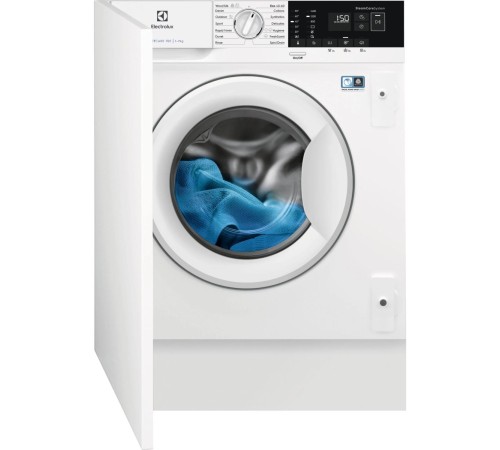 Встраиваемая стиральная машина ELECTROLUX/ Встраиваемая стиральная машина. Загрузка 7кг, 1400 об/мин, A-30%/A/B, дисплей, обработка паром с ароматизатором, экоинвертор, защита от протечек Встраиваемая стиральная машина ELECTROLUX/ Встраиваемая стиральная машина. Загрузка 7кг, 1400 об/мин, A-30%/A/B, дисплей, обработка паром с ароматизатором, экоинвертор, защита от протечек