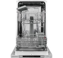 Встраиваемая посудомоечная машина Kuppersberg/ Посудомоечная машина полностью встраиваемая,  ширина 45 см, 9 комплектов,внутреннее освещение,электронное управление, цифровой дисплей,  7 программ, 7 температурных режимов, дополнительная подставка под бокал