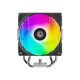 Кулер для процессора ID-COOLING FROZN A410 SE ARGB LGA1700/1200/115X/AM5/AM4 (10шт/кор, TDP 180W, PWM, 4 тепл.трубки прямого контакта, ARGB FAN 120mm, черный) RET