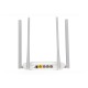 Маршрутизатор/ N300 Wi-Fi router, 2.4 GHz, 1 WAN port 10/100Mbps + 3-port LAN 10/100 Mbps, 4 fixed antenna