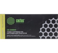 -/ Картридж лазерный Cactus CS-C055HY 055 H Y желтый (5900стр.) для Canon LBP663Cdw/LBP664Cx/MF746Cx/MF