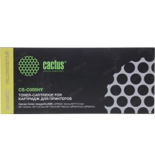 -/ Картридж лазерный Cactus CS-C055HY 055 H Y желтый (5900стр.) для Canon LBP663Cdw/LBP664Cx/MF746Cx/MF