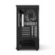 Корпус ZALMAN P10, MATX, BLACK, WINDOW, 2x3.5", 3x2.5", 1xUSB TYPE-C, 1xUSB3.0, REAR 1x120mm ARGB