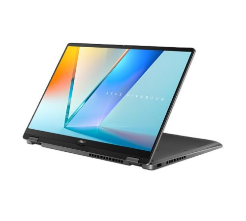 Ноутбук ASUS Vivobook 14 Flip TP3407SA-QL055W Intel Core Ultra 7 256V/16GB LPDDR5X 16GB/1TB SSD/Intel Arc Graphics/14" OLED WUXGA (1920 x 1200) TOUCH WiFi 7+BT 5.4/ WIN11 HOME/1.33 kg/Matte Gray/Stylus