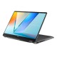Ноутбук ASUS Vivobook 14 Flip TP3407SA-QL055W Intel Core Ultra 7 256V/16GB LPDDR5X 16GB/1TB SSD/Intel Arc Graphics/14" OLED WUXGA (1920 x 1200) TOUCH WiFi 7+BT 5.4/ WIN11 HOME/1.33 kg/Matte Gray/Stylus