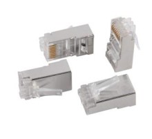 Разъём RJ-45 FTP для кабеля кат.5Е, 8P8C