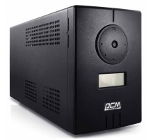Источник бесперебойного питания Powercom Infinity, Line-Interactive, 800VA/480W, Tower, 2xSchuko, LCD, USB, без встроенных батарей (314809) (существенное повреждение коробки)