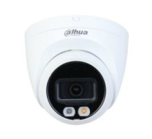 Уличная купольная IP-видеокамера Full-color с ИИ, 4Мп; 1/2.9 CMOS; объектив 3.6мм; WDR(120дБ); чувствительность 0.008лк@F1.6 сжатие: H.265+ H.265 H.264+ H.264 MJPEG; 2 потока до 4Мп@25к/с; видеоаналитика: SMD Plus (Умная детекция движения