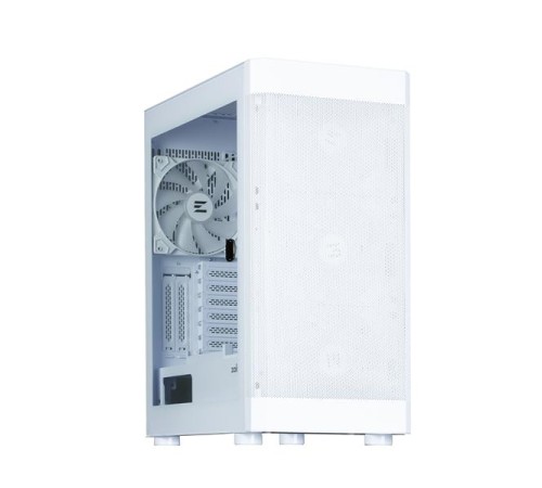 корпус ZALMAN i4 TG, ATX, WHITE, FRONT MESH, WINDOW, 2x3.5", 2x2.5", 1xUSB2.0, 2xUSB3.0, FRONT 3x140mm FRGB, REAR 1x140mm FRGB