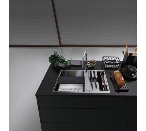 Мойка Franke BWX 220-41-27/ Best, Серия BOX CENTER, Мойка BWX 220-41-27, оборотная, аксессуары в комплекте, монтаж вровень или на столешницу Мойка Franke BWX 220-41-27/ Best, Серия BOX CENTER, Мойка BWX 220-41-27, оборотная, аксессуары в комплекте, монтаж вровень или на столешницу