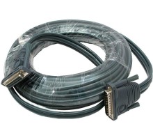 Шнур, мон., клав.+мышь, DB25F --> CS101 , 50 проводов, опрессованный,   5 метр., серый/ CABLE DB25M -- DB25F FOR CS101 5M