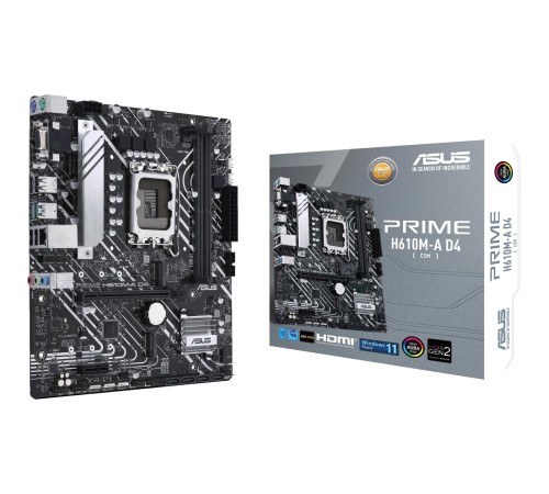 Материнская плата/ PRIME H610M-A D4-CSM Материнская плата/ PRIME H610M-A D4-CSM