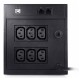 Источник бесперебойного питания Powercom Raptor, Line-Interactive, 2000VA/1200W, Tower, 6*IEC320-C13, USB (295843) (существенное повреждение коробки)