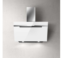 Вытяжки ELICA/ Пристенная наклонная, 90 см, 1200 куб.м., сенсорное управление, белое стекло