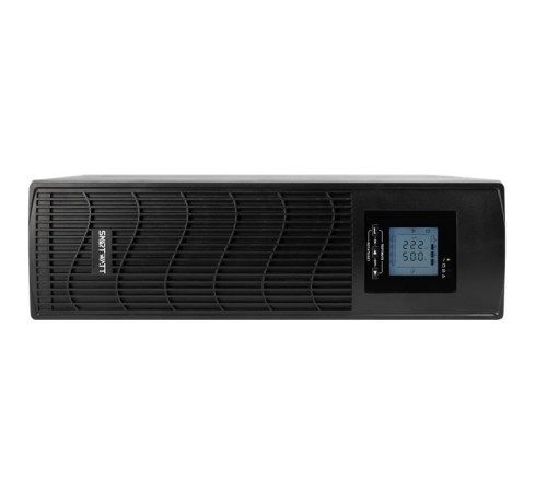 Источник бесперебойного питания SMARTWATT ИБП линейно-интерактивный SIN, 1500/1200 ВА/Вт, стоечный/напольный, LCD дисплей, IEC C13 - 3 шт., Schuko CEE7/4 - 3 шт.